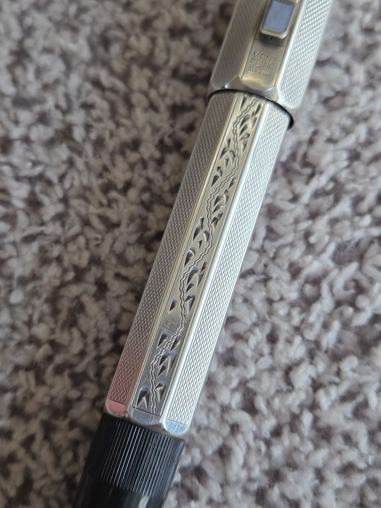 몽블랑 POA 후원자 메디치 F 만년필--2