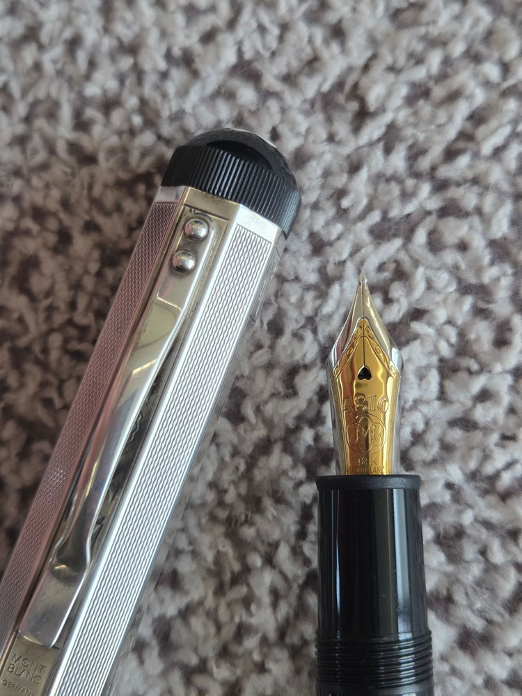 몽블랑 POA 후원자 메디치 F 만년필--5