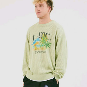 [M]LMC 리조트 메쉬 니트 스웨터 팝니다. 이미지