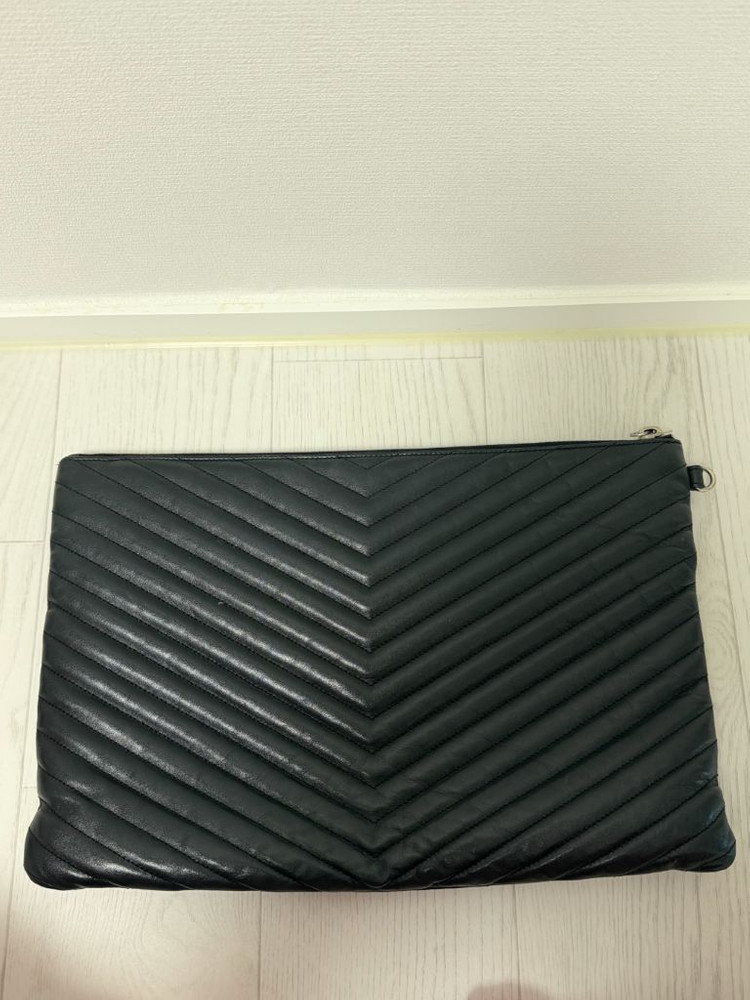 생로랑 클러치 라지--1