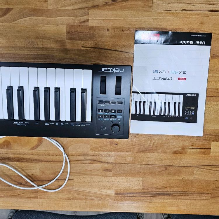 넥타gx61건반피아노신디키보드--2