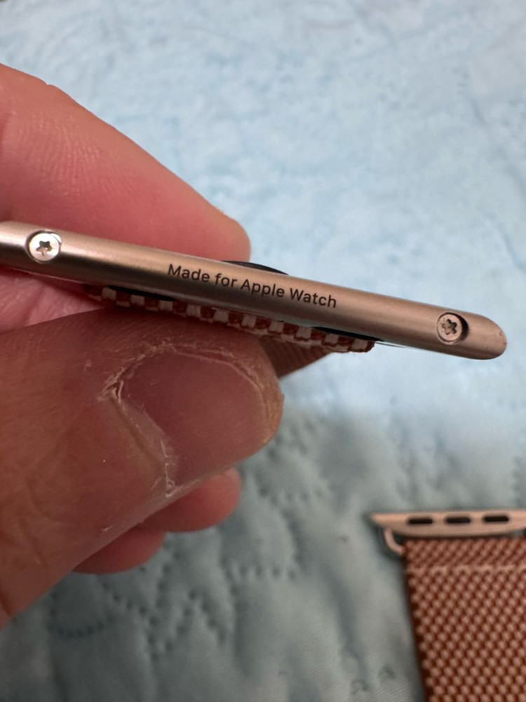 애플워치 에르메스 골드 에크류 싱글투어 46mm--4