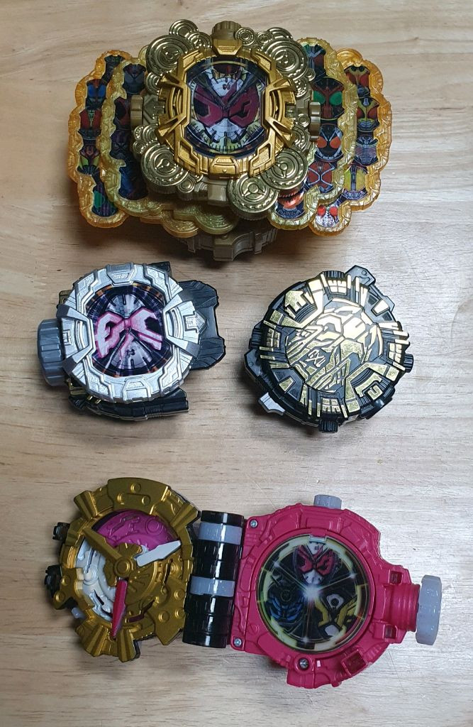 [일괄판매] 가면라이더 지오 DX 라이드워치(그랜드 지오 외2)--1