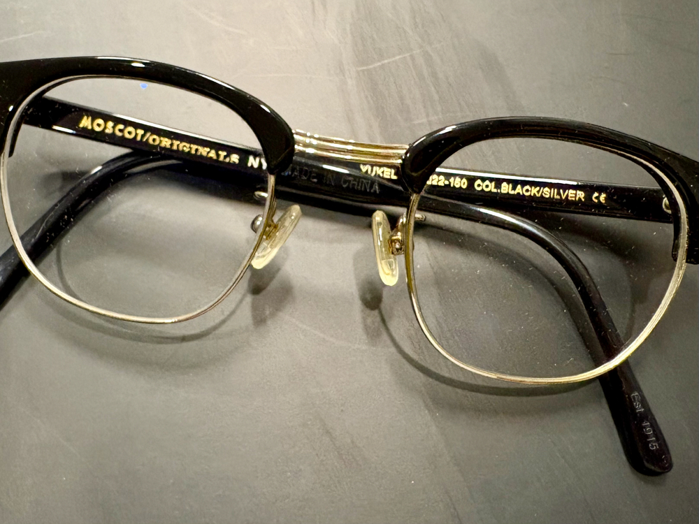 모스콧 유켈 YUKEL 48 블랙/실버 안경--1