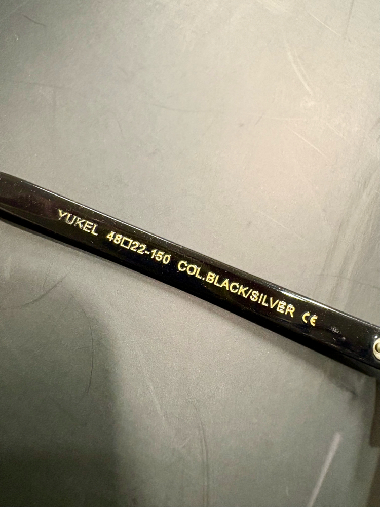 모스콧 유켈 YUKEL 48 블랙/실버 안경--3