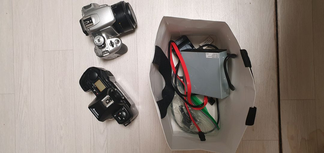 니콘 F-801s + 캐논 eos 400d--1