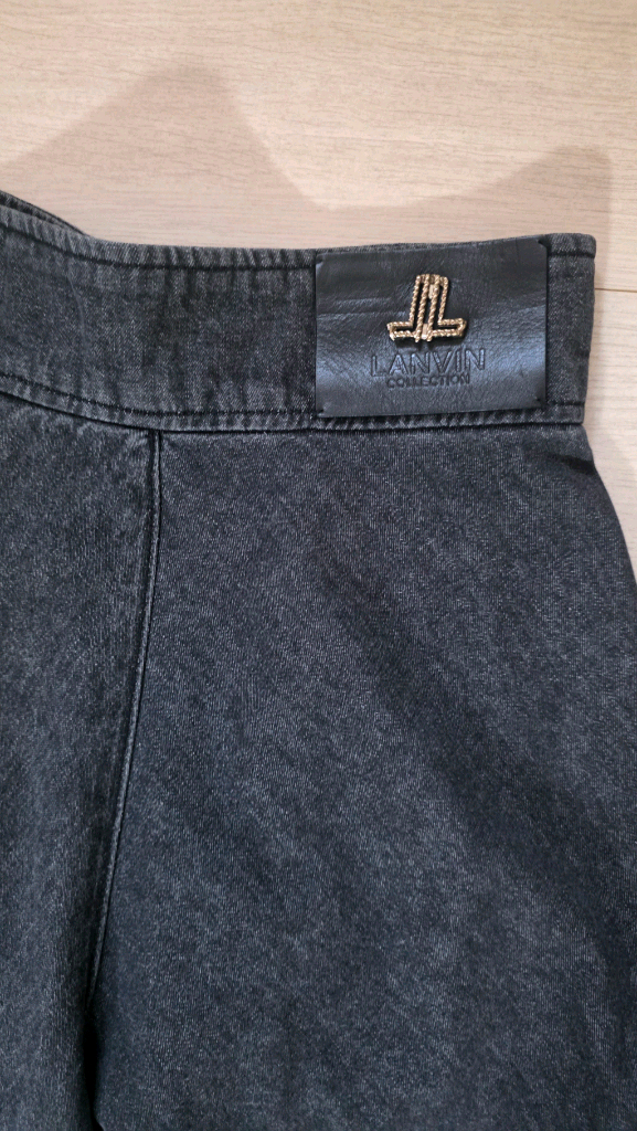 랑방 데님와이즈 치마바지--3