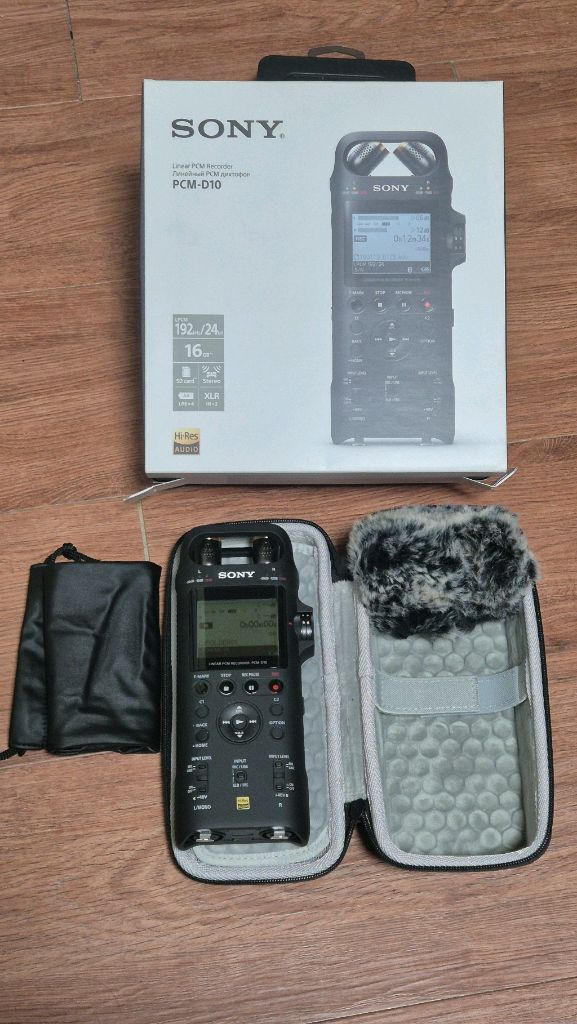 소니 전문가용 고성능 녹음기 PCM-D10--0