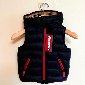 버버리 베이비 키즈 베스트 패딩 조끼 2y