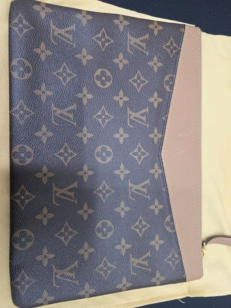 모노그램 클러치백--1