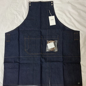 에이몬트 RAW 데님 Lego 스트랩 체인지 에이프 런 앞치마 쉐프 요리사 조리복