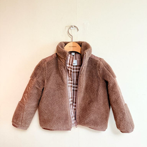 버버리 베이비 키즈 후리스 자켓 4y