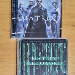 매트릭스 1,2 OST 시디