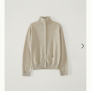 그레이룸 카로 하이넥 가디건 애쉬베이지 새상품팝니다 이미지