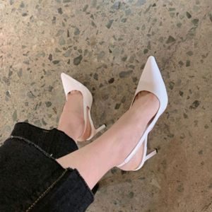 스틸레토 슬링백힐