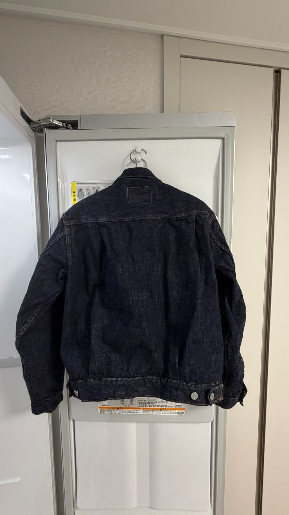 브론슨 Lot 52807XX 1952 타입2 셀비지 데님 재킷 40 사이즈--3