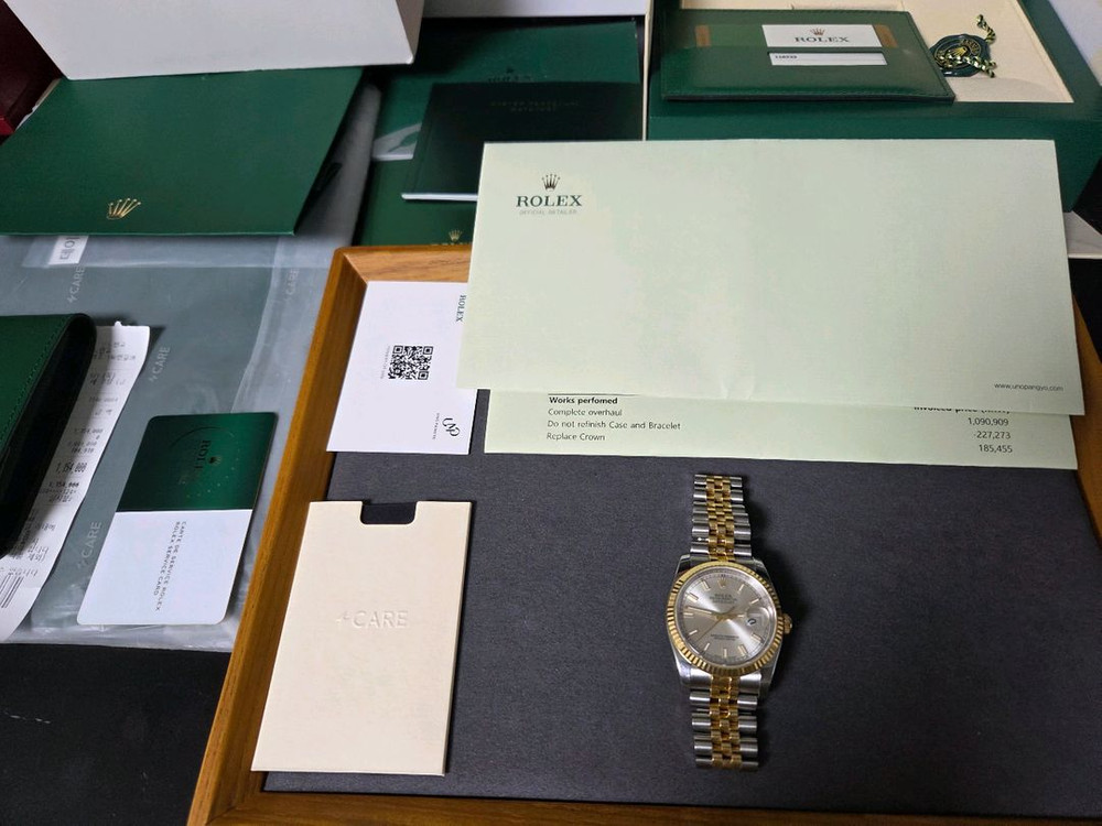 롤렉스 116233 26년 정식 오버홀 17년식 데이저스트 풀구성--0