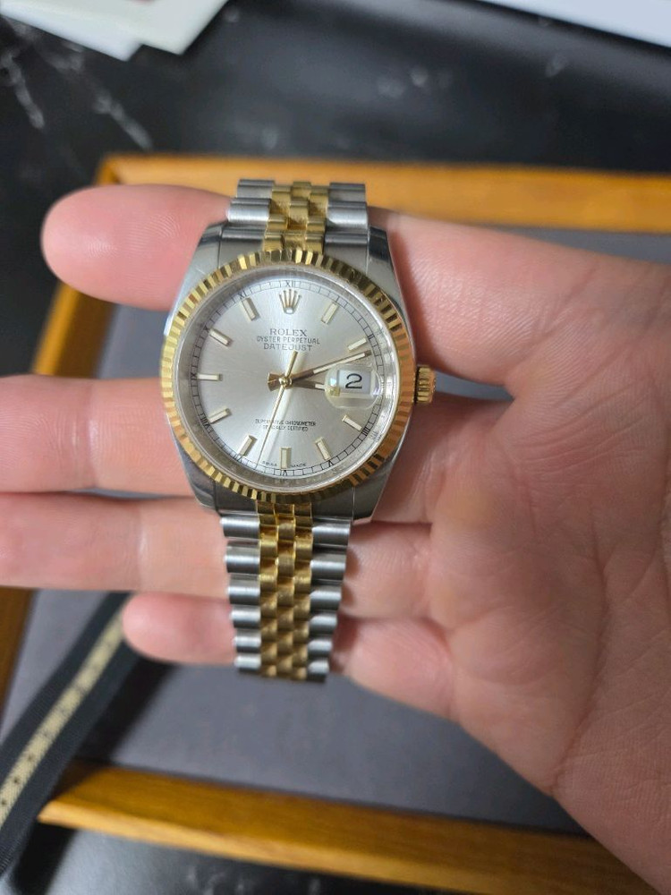 롤렉스 116233 26년 정식 오버홀 17년식 데이저스트 풀구성--1