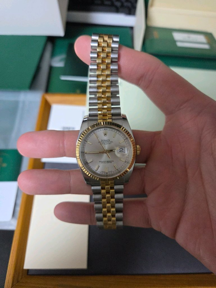 롤렉스 116233 26년 정식 오버홀 17년식 데이저스트 풀구성--2