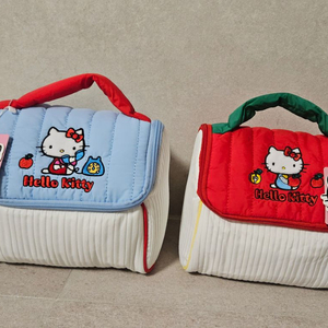 산리오헬로키티 애플하우스파우치 여행용파우치 다용도파우치