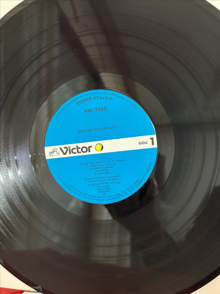 (민트급알판)Richard Clayderman Piano Et Orchestre(LP) 이미지