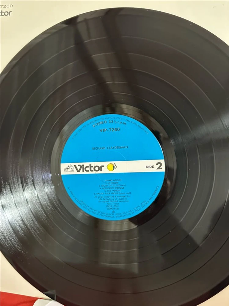 (민트급알판)Richard Clayderman Piano Et Orchestre(LP) 이미지