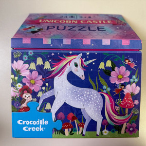 크로커다일크릭 유니콘 캐슬 24피스 퍼즐