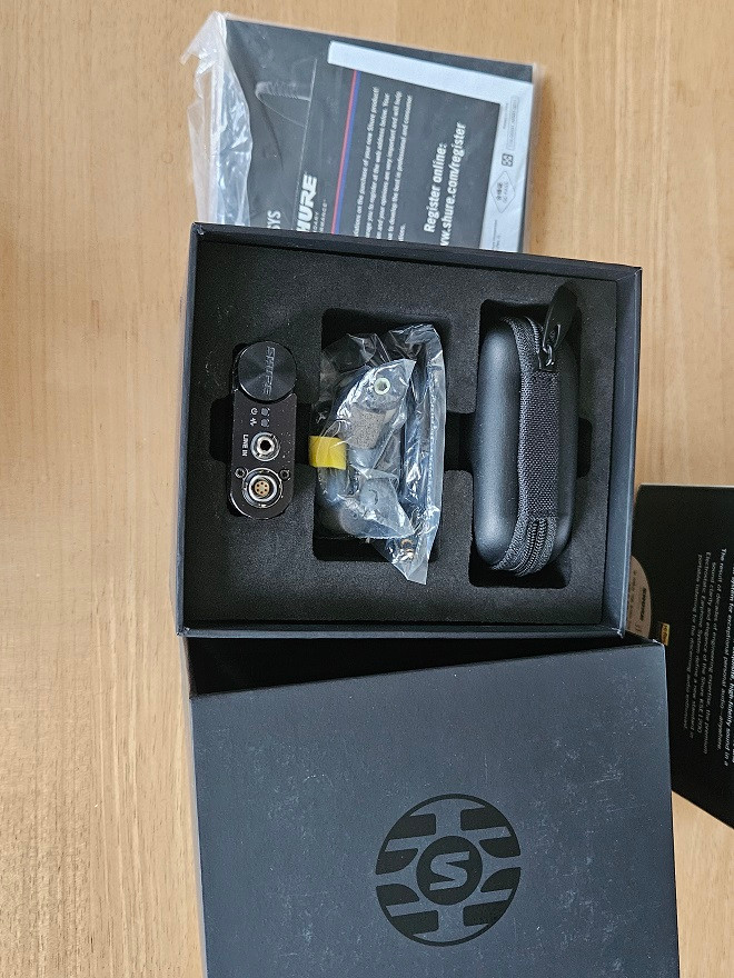 슈어 KSE1200 등록합니다--1