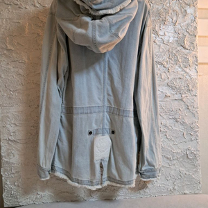 이태리제조(미디움)미스터앤 메세스 Mr. &Mrs. 후드데님자켓, 야상