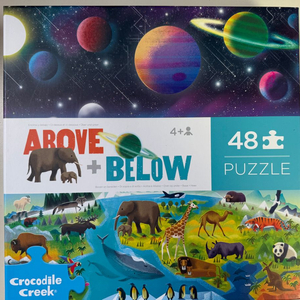 크로커다일크릭 지구와 우주 48피스 퍼즐
