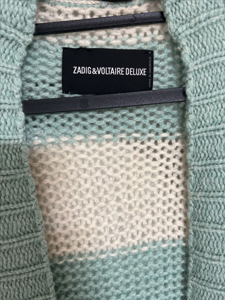 쟈틱앤볼테르 캐시미어100 롱가디건--1