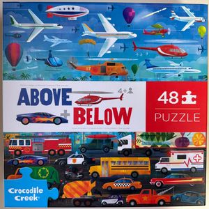 크로커다일크릭 탈것 48피스 퍼즐