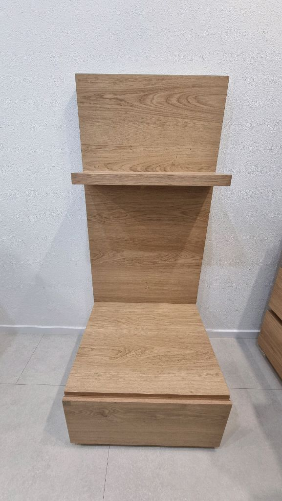 시몬스 침대 협탁 101번 라이트오크--1