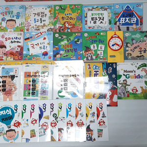 빅키즈 지식자람 풀구성 워크북 미사용 택포 55000원에 팔아요~