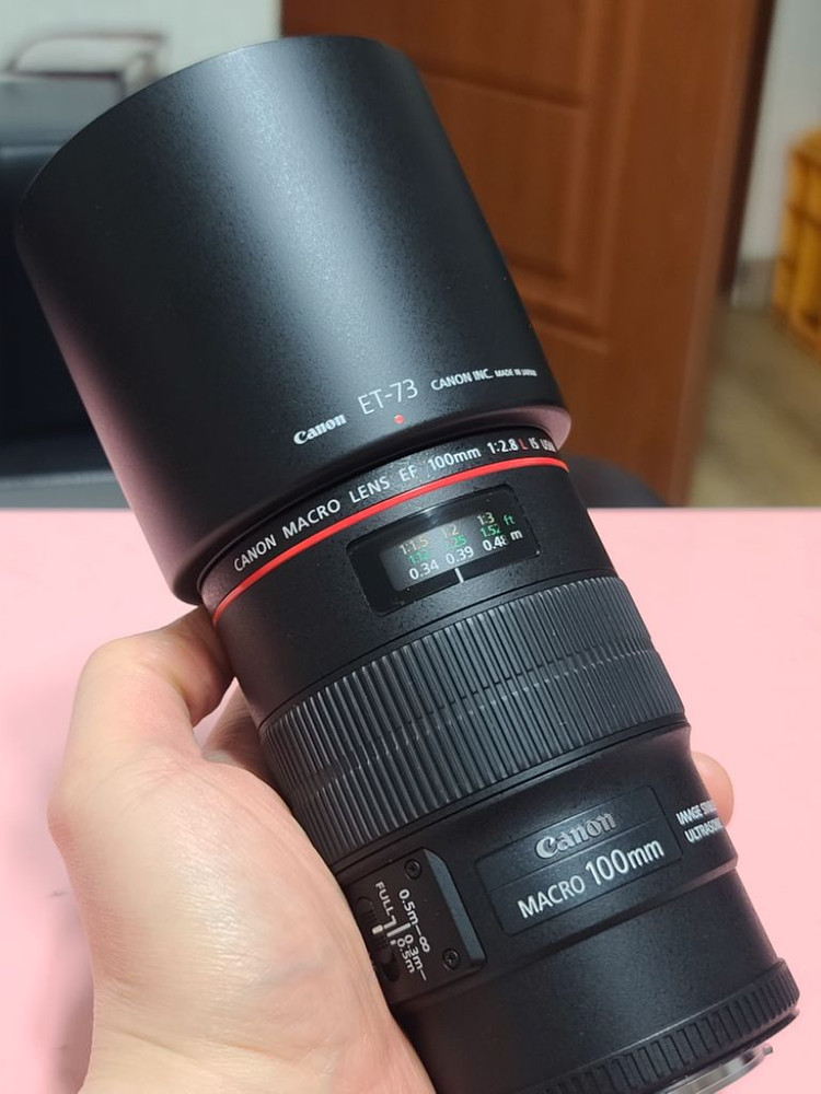 캐논 100mm F2.8L 백마엘 이미지