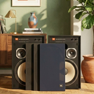 JBL 4312 시리즈 전용 커스텀 그릴/ 스피커망 (검정/청색)