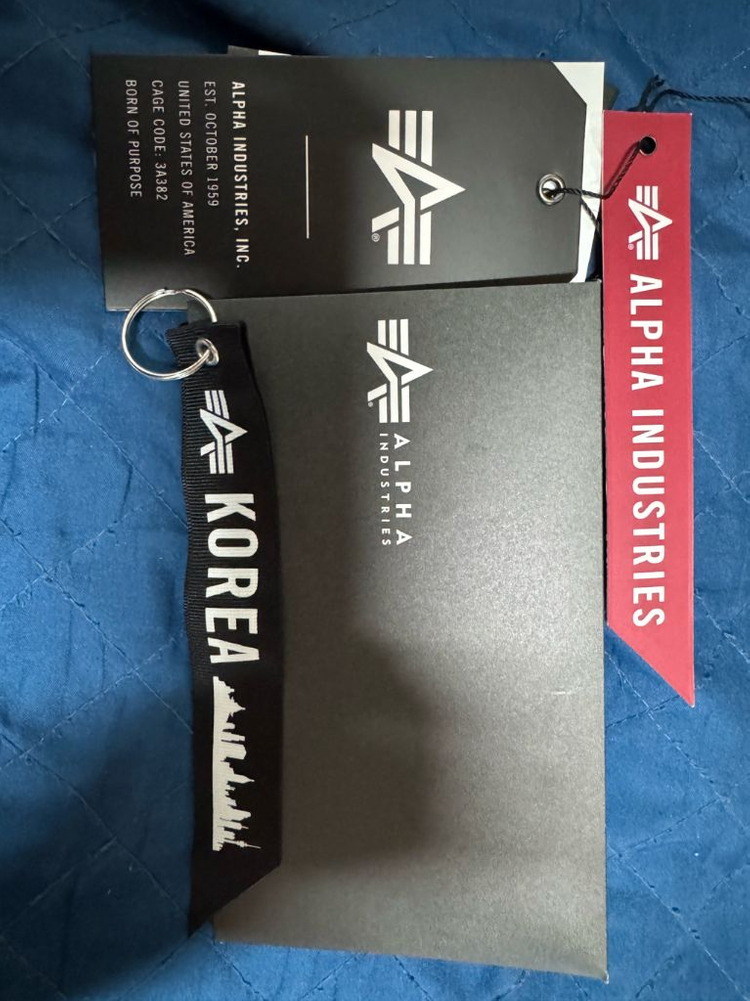 알파인더스트리 MA-1 L-2B XXL 블랙 판매합니다. 이미지