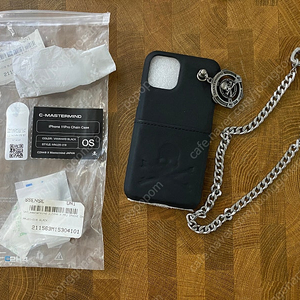 마스터마인드 MASTERMIND JAPAN - 블랙 C2H4 에디션 체인 iPhone 11 Pro 케이스 이미지