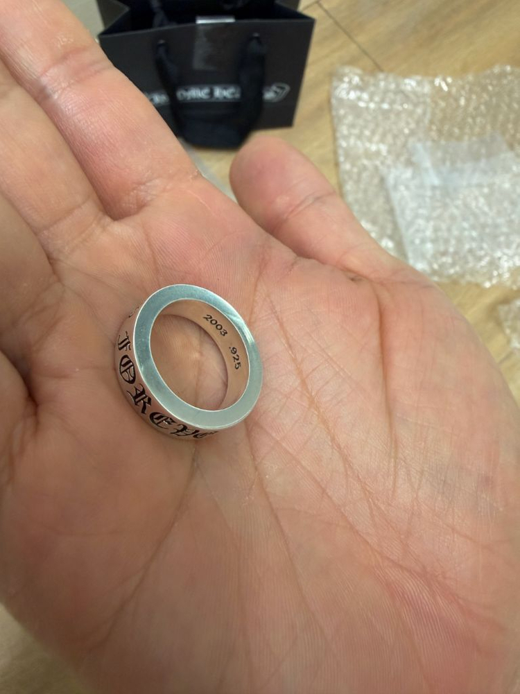 크롬하츠 포에버링 us7.5 16호 sss급--3