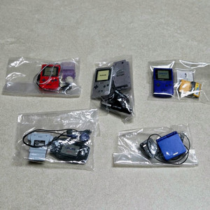 닌텐도 게임보이 히스토리 컬렉션 미니어처 가챠 5종 이미지