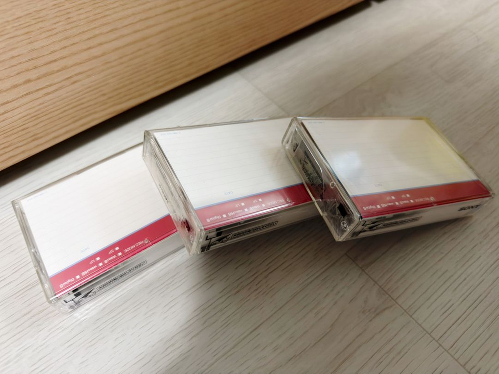 미개봉 소니 8mm 캠코더 비디오 테이프(3P6-120HMPL) 24개 이미지