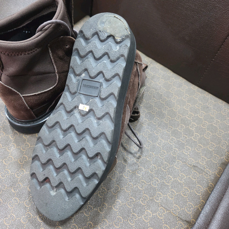 미하라야스히로 스웨이드 부츠--4