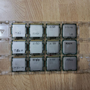 컴퓨터 CPU i7 860 i5 750 760 57개 일괄 이미지