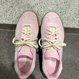 아디다스 가젤 볼드 핑크 230 (1회착용/박스X)