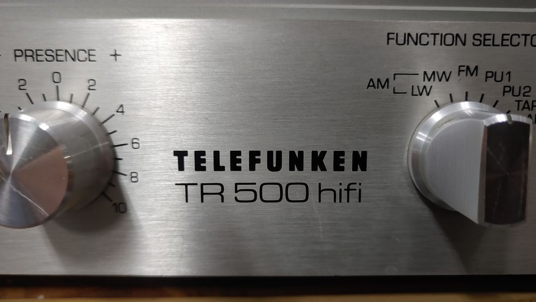 텔레풍켄 TR 500 hifi 리시버 앰프 이미지