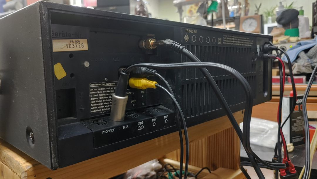 텔레풍켄 TR 500 hifi 리시버 앰프 이미지