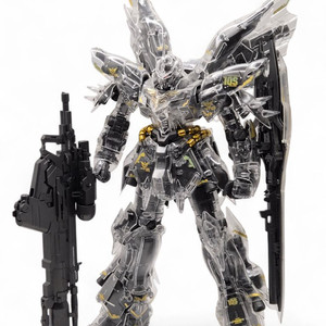 (최상) MG 시난주 메카니컬 클리어 프라모델 건담 반다이 건프라