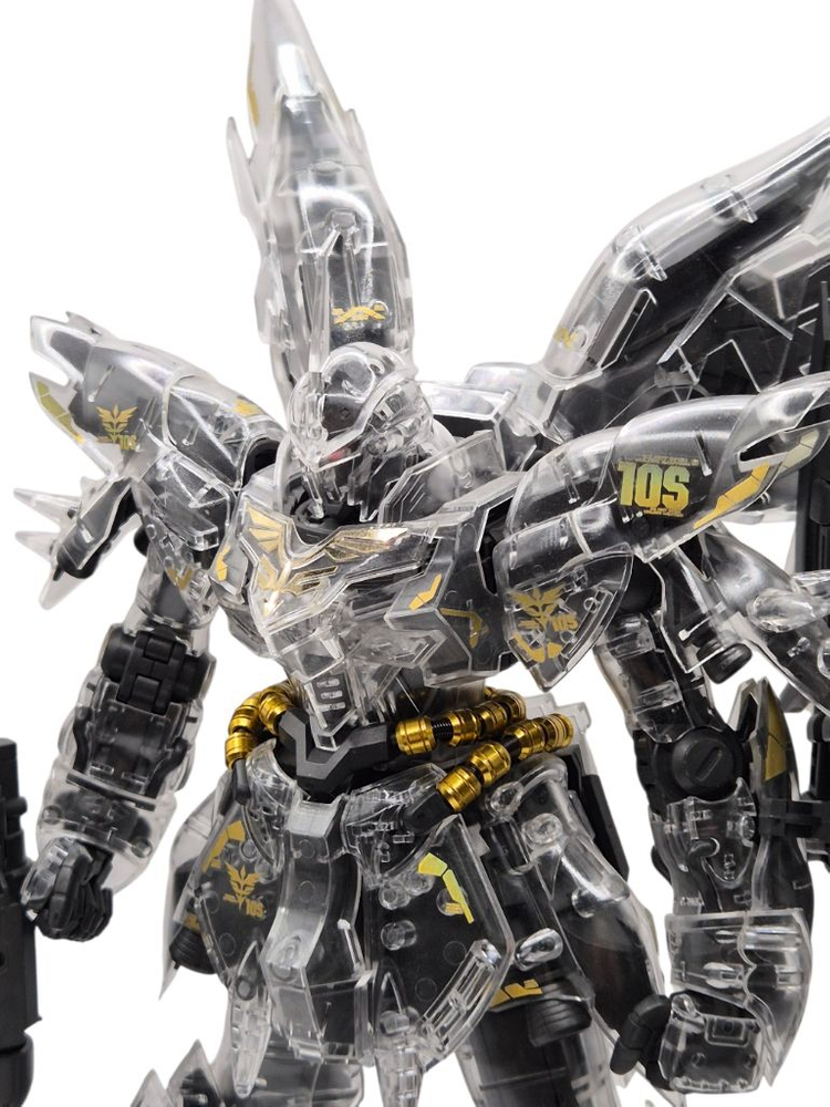 (최상) MG 시난주 메카니컬 클리어 프라모델 건담 반다이 건프라--2