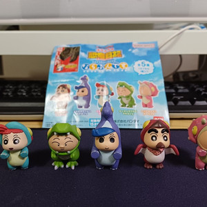 짱구 공룡 6종 가챠 중고 판매 이미지