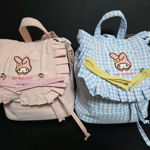 새상품 정품택) 산리오 마이멜로디 복조리 미니 가방 백팩 유아동 초등학생 입학선물